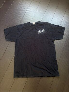 Men's Black Graphic Short Sleeve Tee